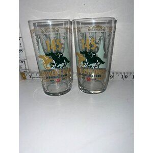 2019 KENTUCKY DERBY 145 OFFICAL JULEP GLASS CHURCHILL DOWNS Lot of 2